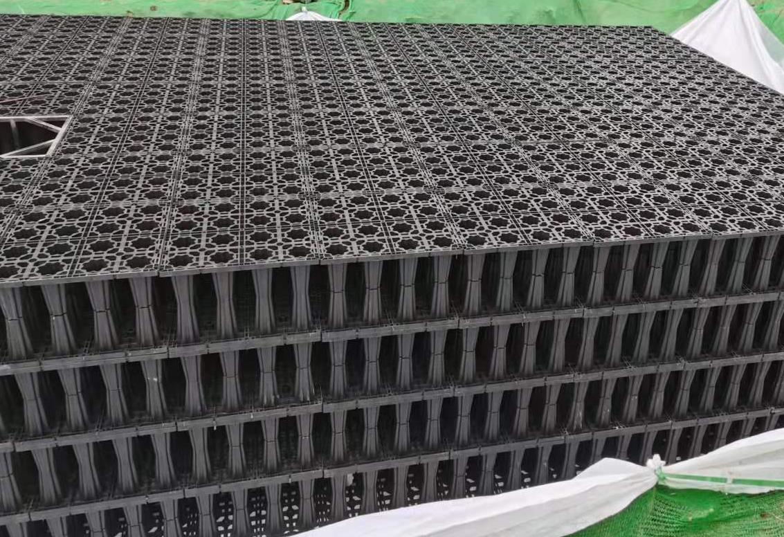 武漢某景觀(guān)園林雨水收集工程